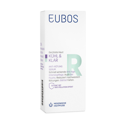 Sie sehen eine Packung Eubos Kühl und Klar Serum, Produktbild: 03 Eubos Kühl und Klar Serum, A-Nr.: 5473826 - 03