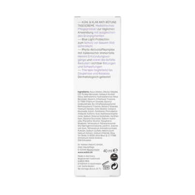 Eubos Kühl und Klar Tagescreme LSF 20, A-Nr.: 5473803 - 05