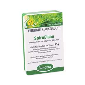 Sanatur SpiruEisen hefefrei Tabletten, A-Nr.: 4258511 - 01