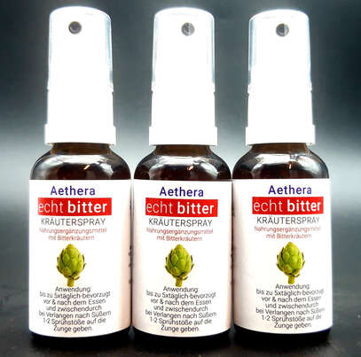 Sie sehen eine Packung Echt Bitter Spray 30 ml, Produktbild: 02 Echt Bitter Spray 30 ml, A-Nr.: 5473789 - 02