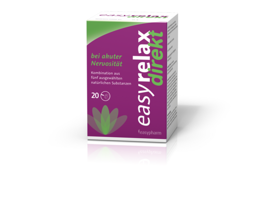 Sie sehen eine Packung easyrelax direkt, Produktbild: 02 easyrelax direkt, A-Nr.: 4739647 - 02