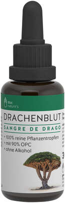 Sie sehen eine Packung doc nature’s DRACHENBLUT SANGRE DE DRAGO, Produktbild: 01 doc nature’s DRACHENBLUT SANGRE DE DRAGO, A-Nr.: 5652167 - 01