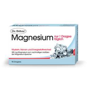 Dr. Böhm Magnesium nur 1 Dragee täglich, A-Nr.: 2576075 - 01