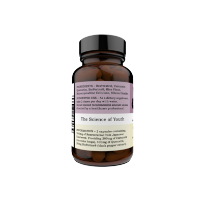 Preservage Resveratrol Curcumin Kapseln Y+E, A-Nr.: 5391301 - 02