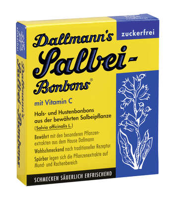 DALLMANN&#039;S SALBEI BONBONS, zfr.,37g FS, A-Nr.: 3390208 - 01