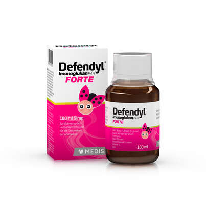 Sie sehen eine Packung Defendyl-Imunogulkan P4H® FORTE Sirup, Produktbild: 03 Defendyl-Imunogulkan P4H® FORTE Sirup, A-Nr.: 5389675 - 03