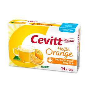 Cevitt immun® Heiße Orange Zuckerfrei 14 ST, A-Nr.: 5105761 - 01