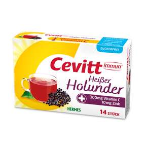 Cevitt immun® Heißer Holunder zuckerfrei 14 ST, A-Nr.: 5105784 - 01