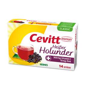 Cevitt immun® Heißer Hollunder Classic (mit Zucker) 14 ST, A-Nr.: 5105790 - 01