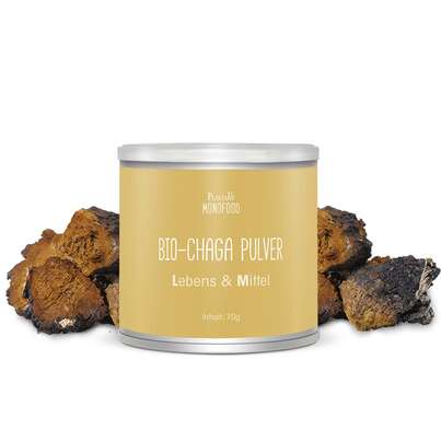 Bio Chaga Pulver 70g, A-Nr.: 4593327 - 01