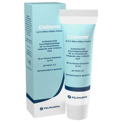 CisDerm 0,2 % Mikro-Silber-Creme, A-Nr.: 3300323 - 01