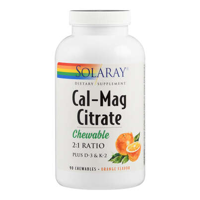 Sie sehen eine Packung Supplementa Cal-Mag Citrat + D3 & K2 Kautabletten, Produktbild: 01 Supplementa Cal-Mag Citrat + D3 & K2 Kautabletten, A-Nr.: 5573568 - 01