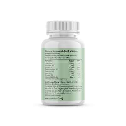 Biotanicals Vitamin B Komplex Kapseln, A-Nr.: 5461208 - 03
