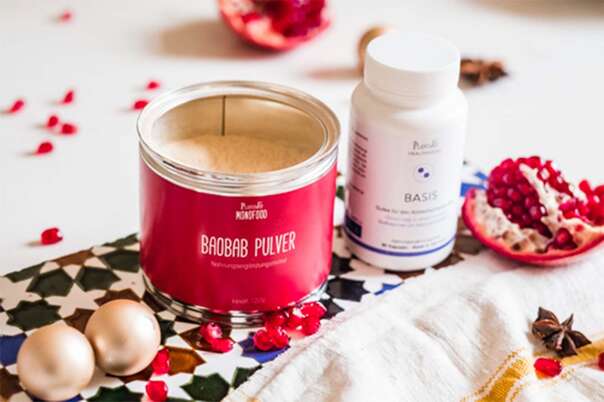 Sie sehen eine Packung Baobab Pulver, Produktbild: 02 Baobab Pulver, A-Nr.: 4745346 - 02