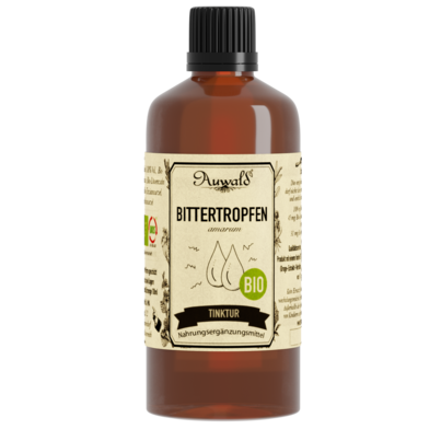 Sie sehen eine Packung Auwald® - Bittertropfen BIO Tropfen (Auszug, Extrakt, Essenz), Produktbild: 01 Auwald® - Bittertropfen BIO Tropfen (Auszug, Extrakt, Essenz), A-Nr.: 5679893 - 01