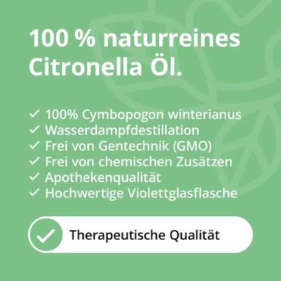 Citronella Öl - naturreines ätherisches Öl, A-Nr.: 5679261 - 05