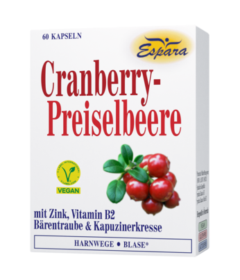 Espara Cranberry-Preiselbeere Kapseln, A-Nr.: 3087898 - 01