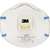 3M™ Maske für Hand- und Maschinenschleifen, FFP2, mit Ventil, 3 pro Packung, A-Nr.: 5646876 - 01