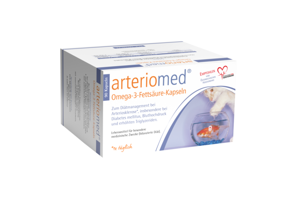 arteriomed® Omega-3-Fettsäure-Kapseln, A-Nr.: 3053646 - 01