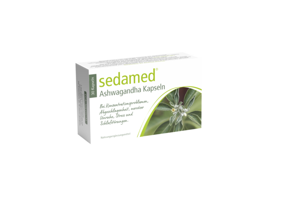 sedamed® Ashwagandha Kapseln, A-Nr.: 5774901 - 01