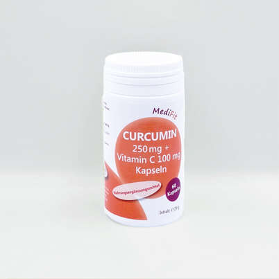 Curcumin 250 mg + Vitamin C 100 mg, A-Nr.: 4751068 - 01