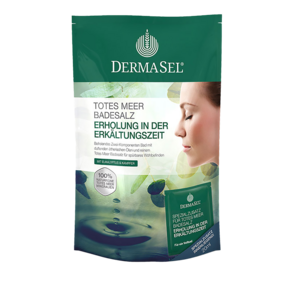 DermaSel® Totes Meer Badesalz Erholung in der Erkältungszeit, A-Nr.: 4155596 - 01