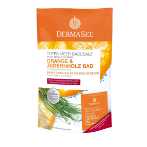 DermaSel® Totes Meer Badesalz Orange &amp;amp; Zedernholz, A-Nr.: 5565037 - 01