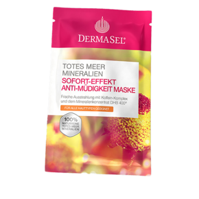 DermaSel® Totes Meer Mineralien Sofort-Effekt Anti-Müdigkeit Maske, A-Nr.: 4260910 - 01