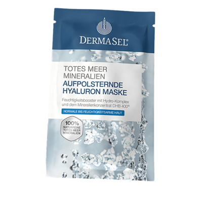 DermaSel® Totes Meer Mineralien Aufpolsternde Hyaluron Maske, A-Nr.: 3471912 - 01