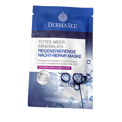 DermaSel® Totes Meer Mineralien Regenerierende Nacht-Repair Maske, A-Nr.: 4281970 - 01