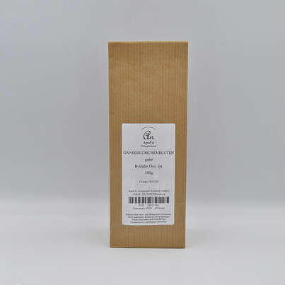 Sie sehen eine Packung Gänseblümchenblüten ganz, Produktbild: 01 Gänseblümchenblüten ganz, A-Nr.: 4791441 - 01