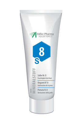 Sie sehen eine Packung Adler Salbe Nr.8, Produktbild: 01 Adler Salbe Nr.8, A-Nr.: 2212887 - 01