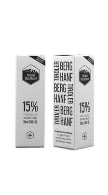 Sie sehen eine Packung PREMIUM CBD-Öl 15 %, 10 ml, Produktbild: 01 PREMIUM CBD-Öl 15 %, 10 ml, A-Nr.: 5837688 - 01