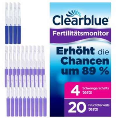 Clearblue Fertilitätsmonitor Advanced Teststäbchen 24 stk., A-Nr.: 4190210 - 01