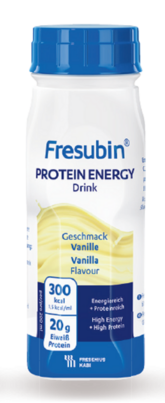 Sie sehen eine Packung Fresubin® Protein Energy Drink Vanille, Produktbild: 01 Fresubin® Protein Energy Drink Vanille, A-Nr.: 4442108 - 01