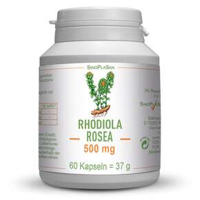 Rhodiola Rosea 500 mg MONO 60 Kapseln, A-Nr.: 5446189 - 01