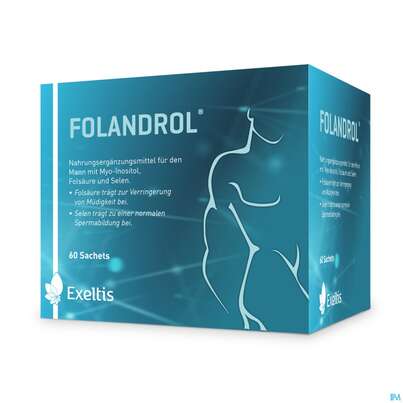 Sie sehen eine Packung Folandrol Inositol +folsaeure +selen Sache 60st, Produktbild: 02 Folandrol Inositol +folsaeure +selen Sache 60st, A-Nr.: 4621816 - 02