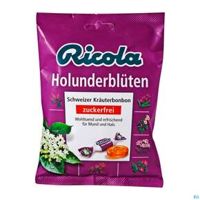 Ricola Zuckerfrei Holunderblueten Beute 75g, A-Nr.: 5627399 - 01