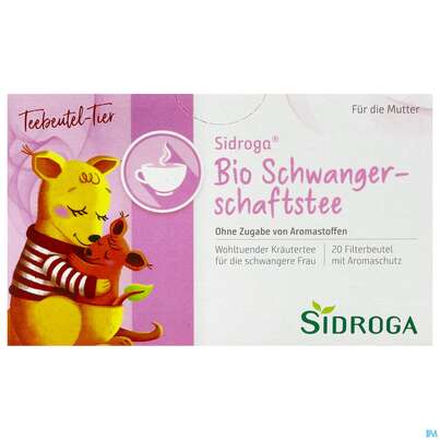 Sidroga Tee Doppelkammerbeutel Bio-schwangerschaft 20st, A-Nr.: 3074559 - 01