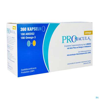 Promacula Kapseln Omega 360st, A-Nr.: 3170843 - 02