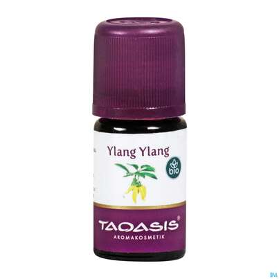 Sie sehen eine Packung Aetherische Oele Taoasis Bio Ylang Ylang 5ml, Produktbild: 03 Aetherische Oele Taoasis Bio Ylang Ylang 5ml, A-Nr.: 3166681 - 03