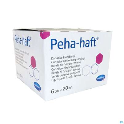 Peha-haft Fixierbinde/latexfrei 20mx 6cm 1st, A-Nr.: 3328296 - 04