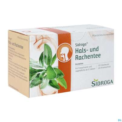 Sidroga Tee Doppelkammerbeutel Hals +rachentee 20st, A-Nr.: 3442980 - 02