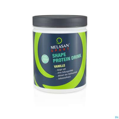 Sie sehen eine Packung Melasan/sport Shape Protein Drink Vanille 500g, Produktbild: 03 Melasan/sport Shape Protein Drink Vanille 500g, A-Nr.: 5256543 - 03