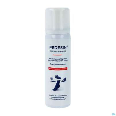 Fuss +schuh Deo Pedesin Beugt Pilzinfektion Vor Spezial Pflege 50ml, A-Nr.: 5228305 - 02