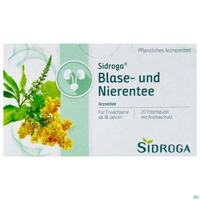 Sidroga Tee Doppelkammerbeutel Blasen +nierentee 20st, A-Nr.: 5177909 - 01