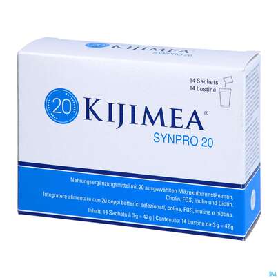 Sie sehen eine Packung Kijimea Synpro 20 14st, Produktbild: 02 Kijimea Synpro 20 14st, A-Nr.: 4841699 - 02