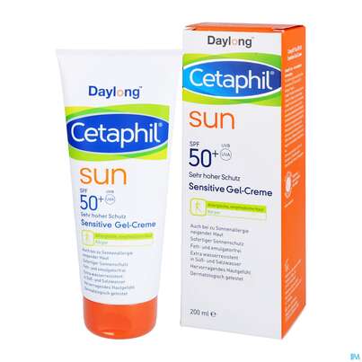 Sonnenprodukte Cetaphil Sun Daylong Sensitive/gel/creme Koerper Spf50+ 200ml, A-Nr.: 5129715 - 04