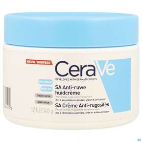 Sie sehen eine Packung Cerave Sa Urea Glättende Feuchtigkeitscreme 340g, Produktbild: 01 Cerave Sa Urea Glättende Feuchtigkeitscreme 340g, A-Nr.: 4801903 - 01
