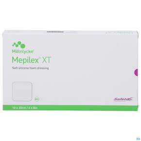 Wundverband Mepilex/xt Silikon 10x20cm 5st, A-Nr.: 4301572 - 01